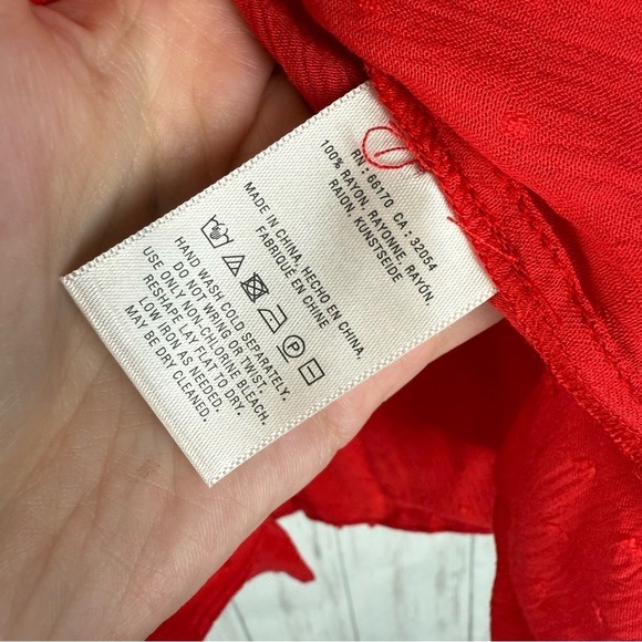 Anthropologie Maeve Swiss dot tank XSP - Picture 4 of 5